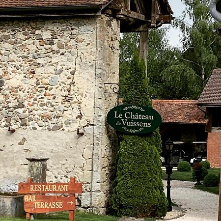 Le château de Vuissens Exterior foto